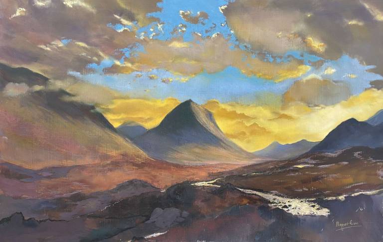 Sunlight After the Rain - Cuillins - Margaret Evans