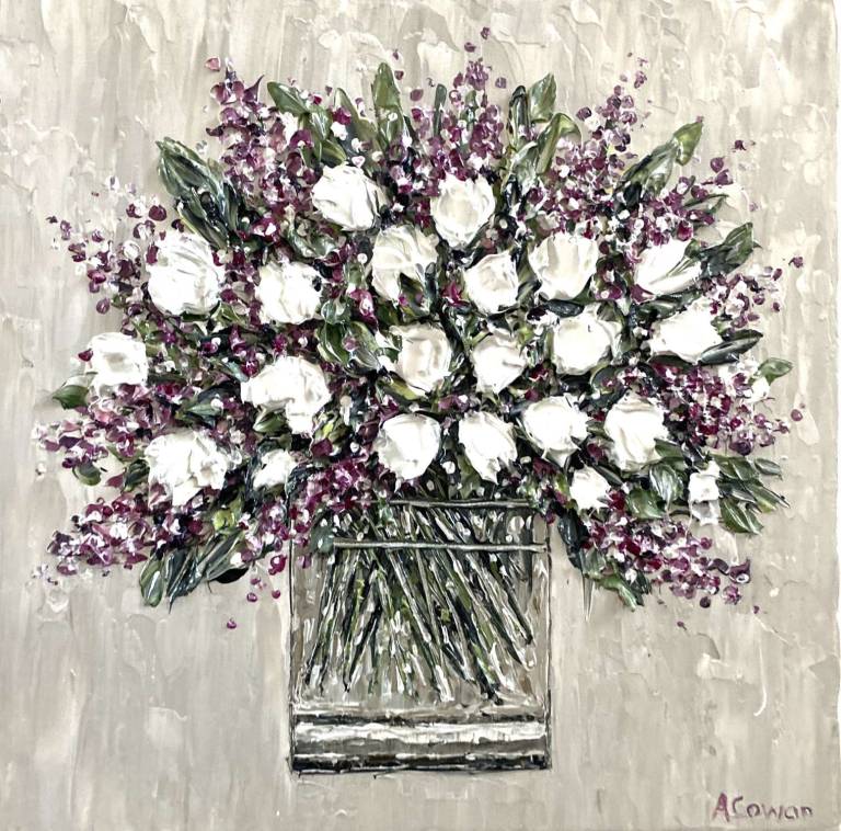 White Tulips - Alison Cowan