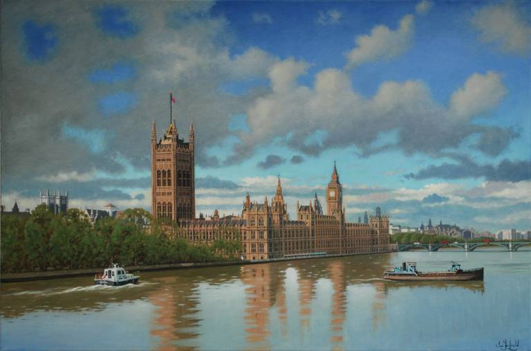 Houses Of Parliament from Lambeth Bridge  SOLD - Ian Fifield