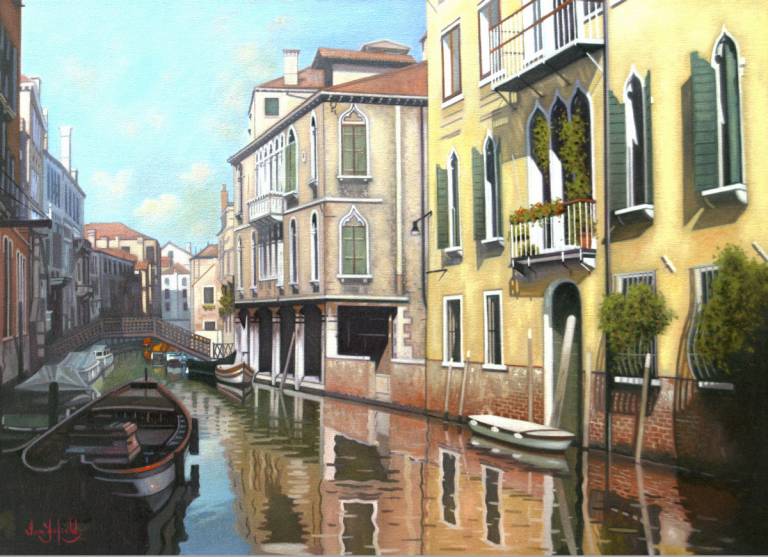 Rio Terra Dei Francheschi, Venice  SOLD - Ian Fifield