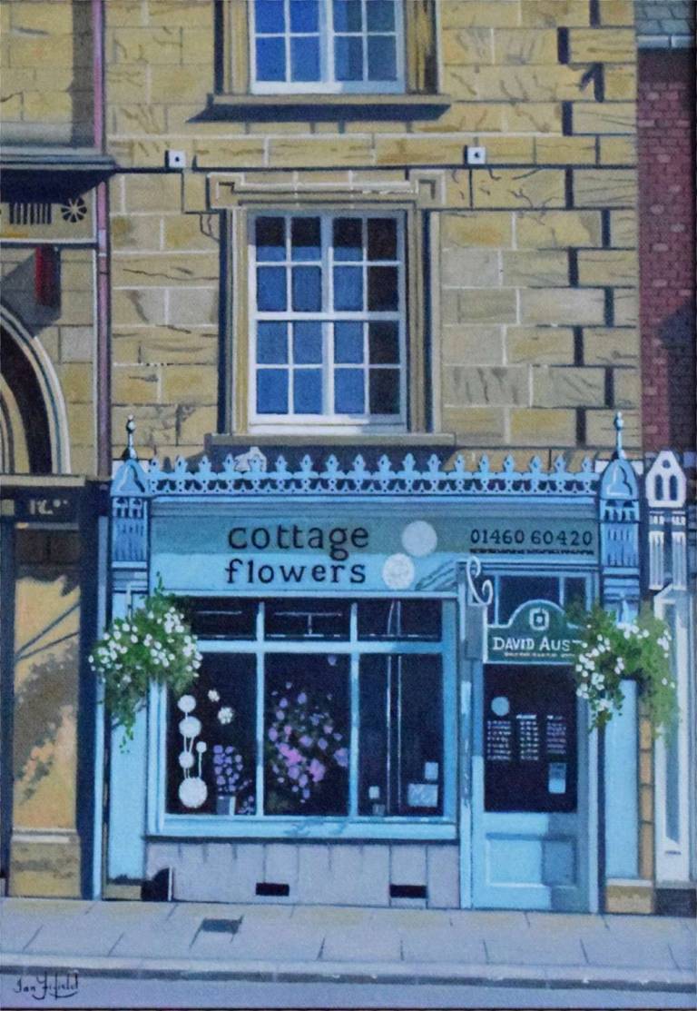 Cottage Flowers, Ilminster - Ian Fifield