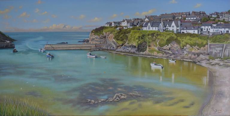 Summers Afternoon at Port Isaac SOLD - Ian Fifield