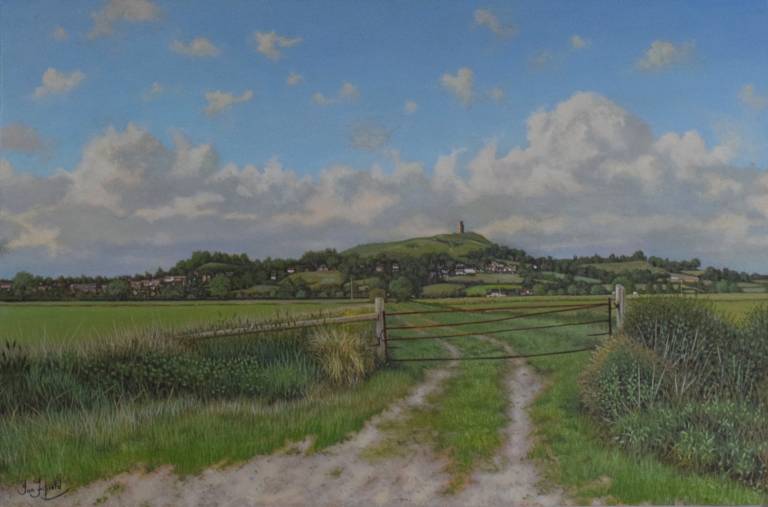 Room 2 - looking towards Glastonbury Tor - Ian Fifield