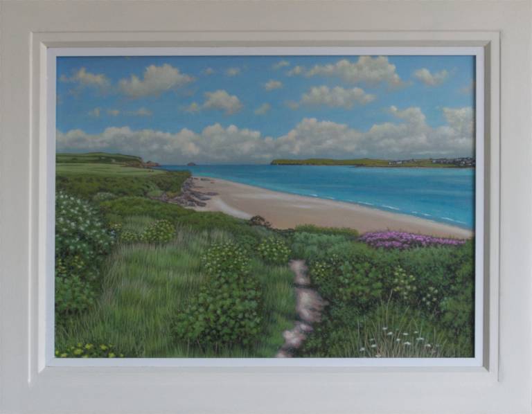 A Path down to the River Camel, Padstow Bay - Ian Fifield