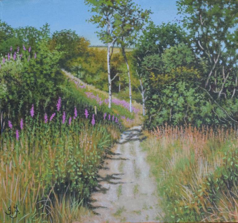 A Sunny Path to Somewhere. SOLD - Ian Fifield