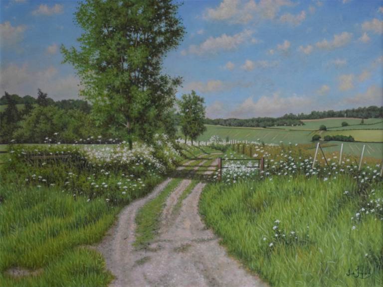 Early Summer Path to Sherborne - Ian Fifield