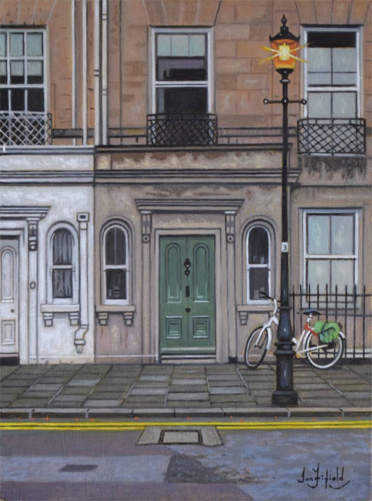 The Bicycle at Queens Parade, Bath - Ian Fifield