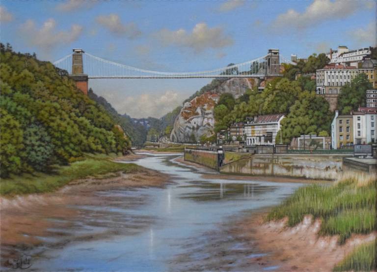 Sunny Afternoon looking towards the Clifton Suspension Bridge - Ian Fifield