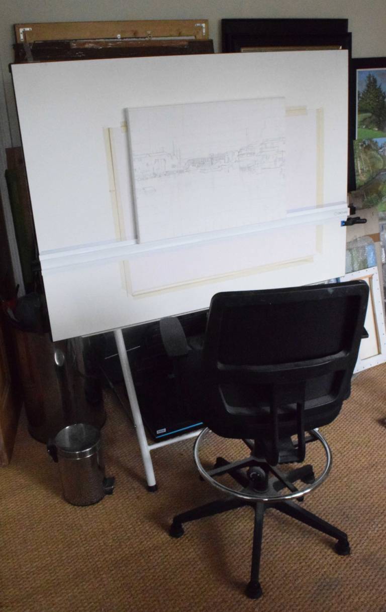 Profile Picture (please click for images of studio and paints used) - Ian Fifield