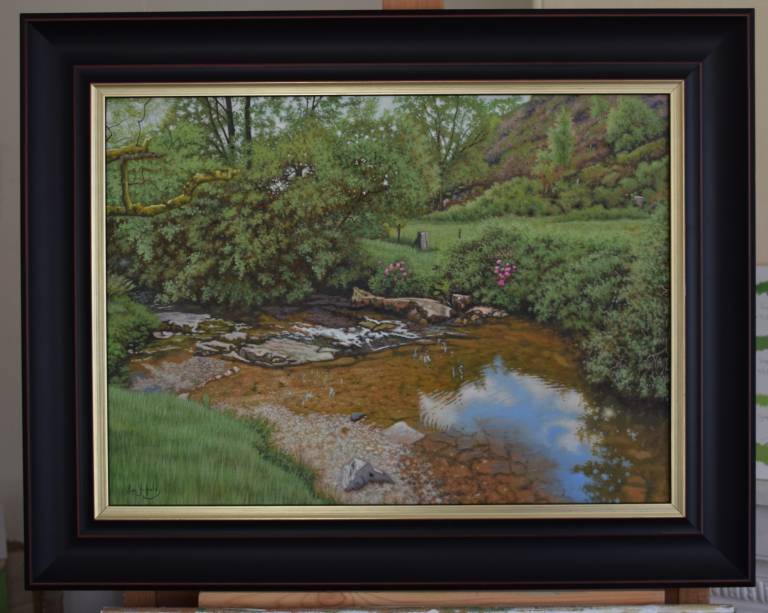 Badgworthy Water, Doon Valley, Devon  SOLD - Ian Fifield