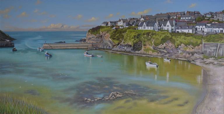 Summers Afternoon at Port Isaac SOLD - Ian Fifield