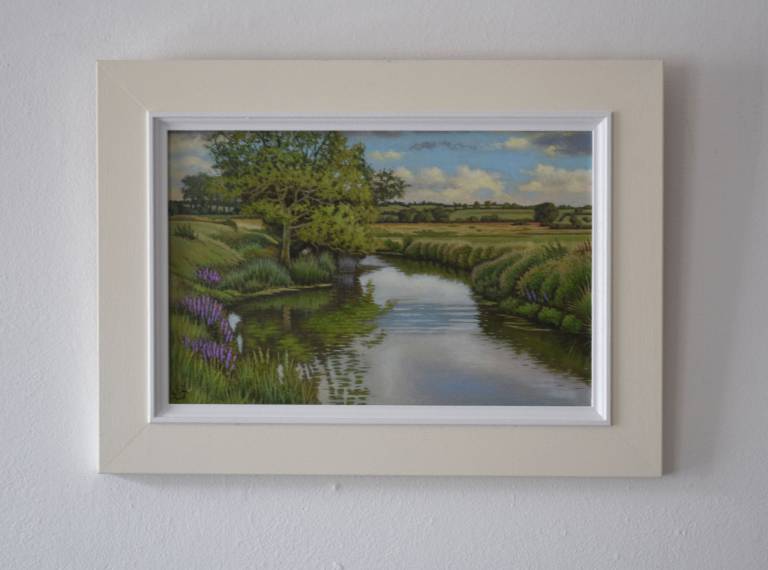 A Summers Day along the River Yeo, Somerset - Ian Fifield
