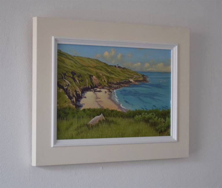 Looking onto Portheras Cove, Pendeen, Cornwall - Ian Fifield