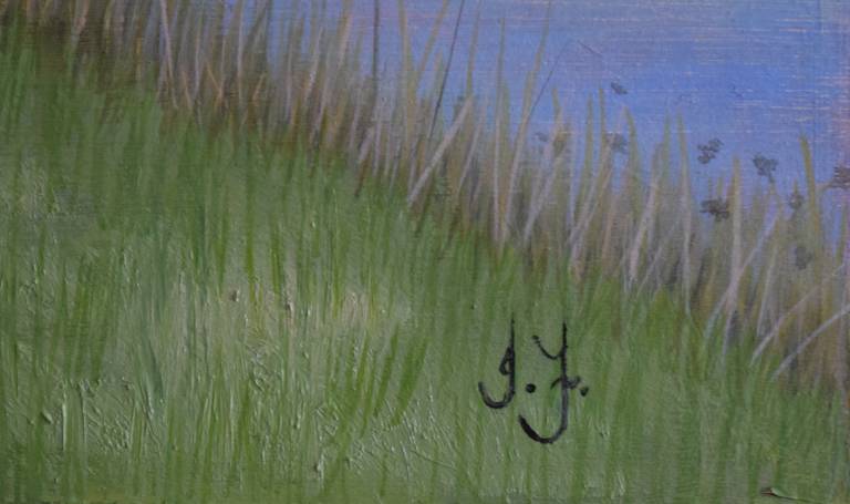 Room 4 - Cloudy Day on the River Yeo, near Pill Bridge - Ian Fifield