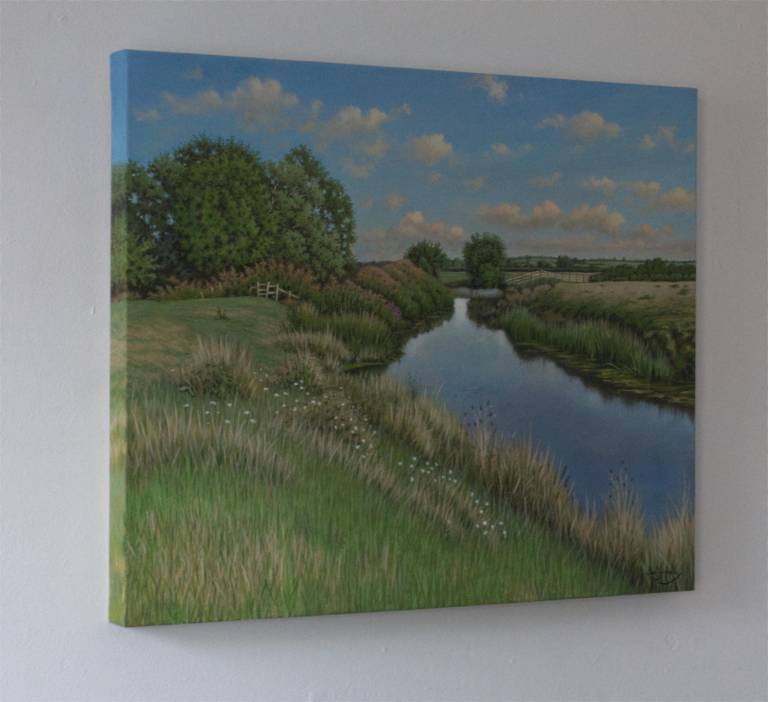 Room 12 - Sunny Day on the River Yeo, Somerset - Ian Fifield