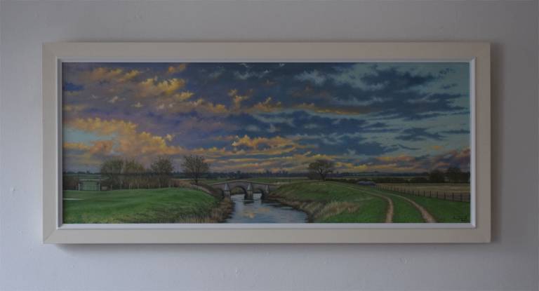 Early Evening at Pill Bridge on the River Yeo - Ian Fifield