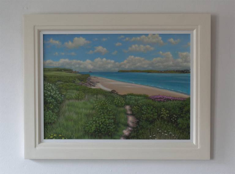 A Path down to the River Camel, Padstow Bay - Ian Fifield