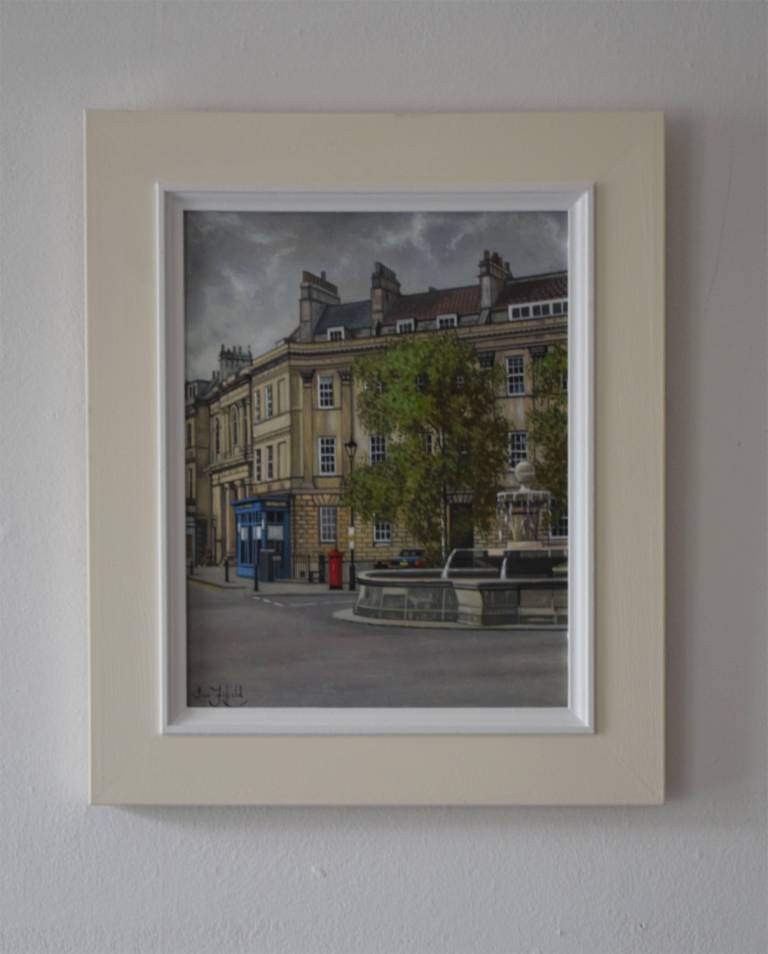 Looking towards Argyle Street from Laura Place, Bath - Ian Fifield