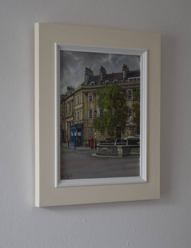 Looking towards Argyle Street from Laura Place, Bath - Ian Fifield