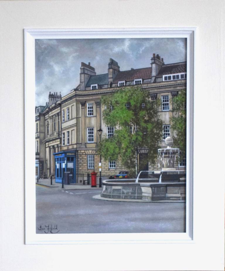 Looking towards Argyle Street from Laura Place, Bath - Ian Fifield