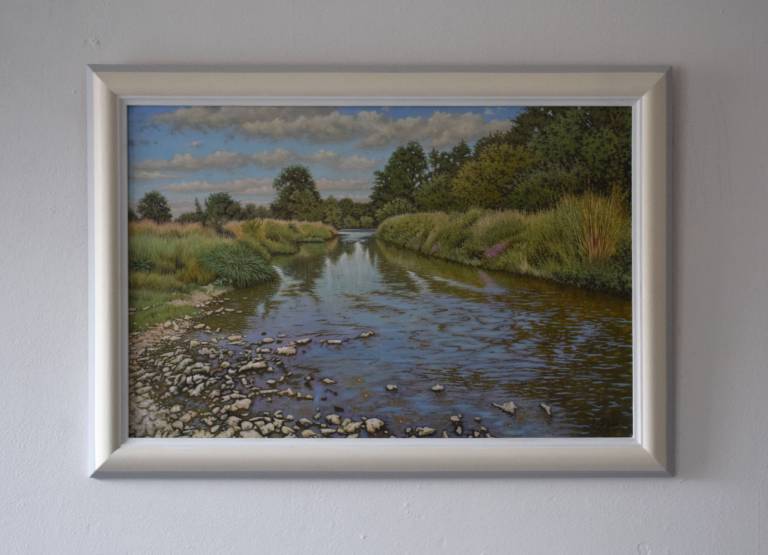 A Sunny Day on the River Otter - Ian Fifield