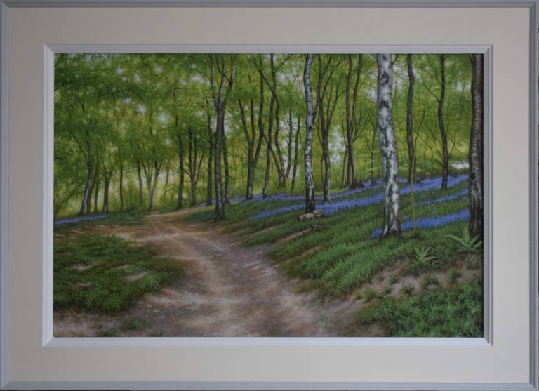 A Late Spring Time Walk in the Woods (SOLD) - Ian Fifield