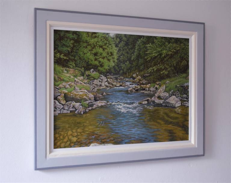 A View of the River Lyn, Devon - Ian Fifield