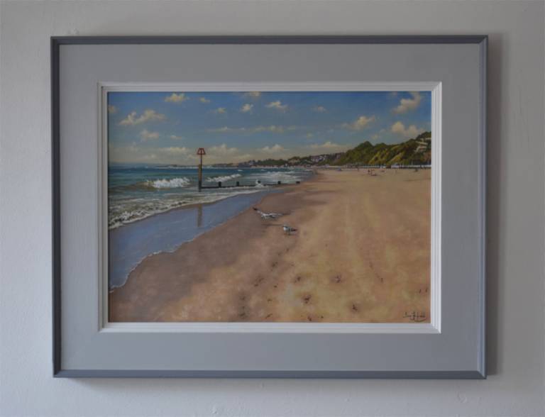 Early Summers Day on Bournemouth Beach - Ian Fifield