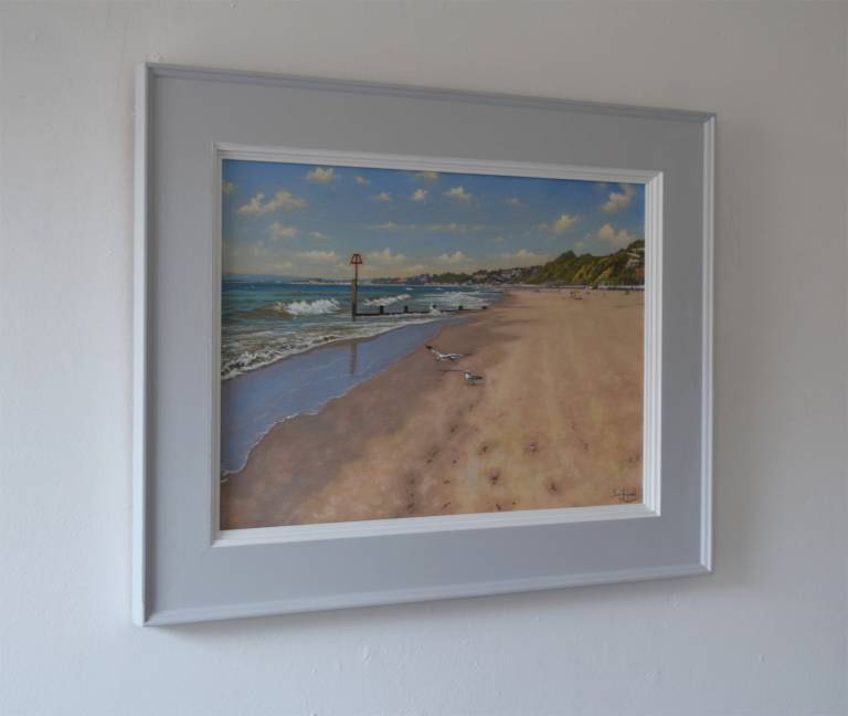 Early Summers Day on Bournemouth Beach - Ian Fifield