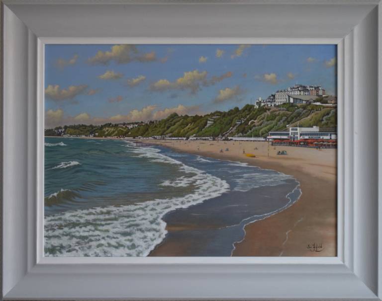 Sunny Day at Bournemouth Beach II SOLD - Ian Fifield