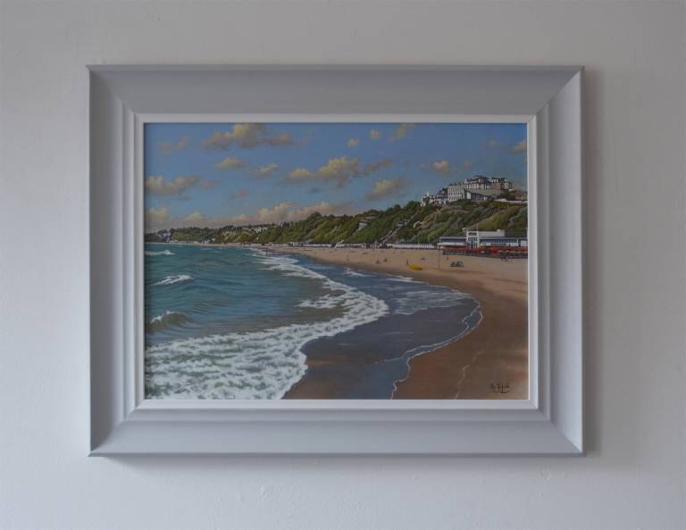 Sunny Day at Bournemouth Beach II SOLD - Ian Fifield