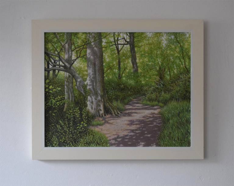 Dappled Light on a Wooded Path  SOLD - Ian Fifield