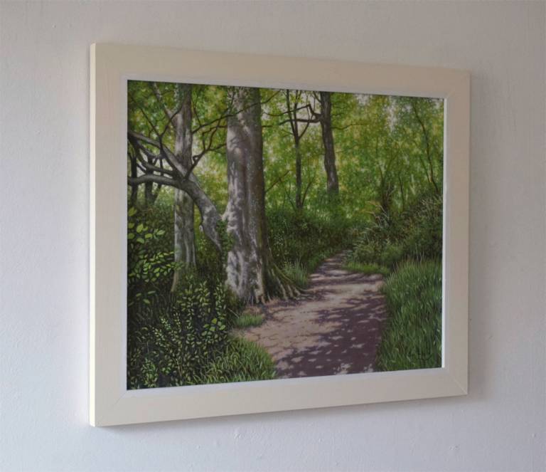 Dappled Light on a Wooded Path  SOLD - Ian Fifield