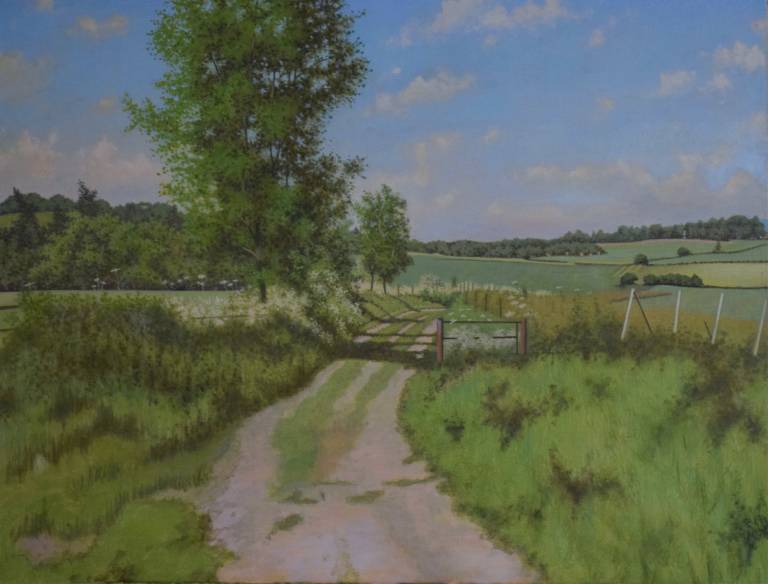 Early Summer Path to Sherborne - Ian Fifield
