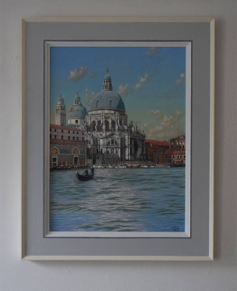 Looking towards Santa Maria della Salute, Venice II SOLD - Ian Fifield