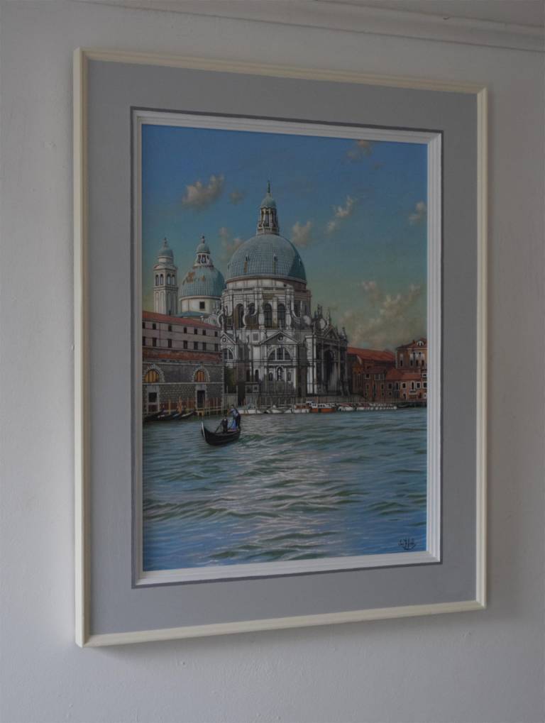 Looking towards Santa Maria della Salute, Venice II SOLD - Ian Fifield