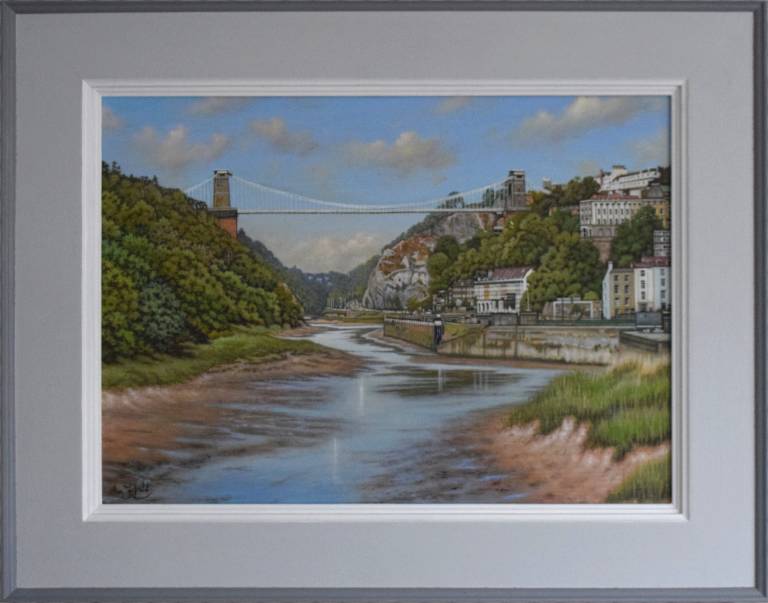 Sunny Afternoon looking towards the Clifton Suspension Bridge - Ian Fifield