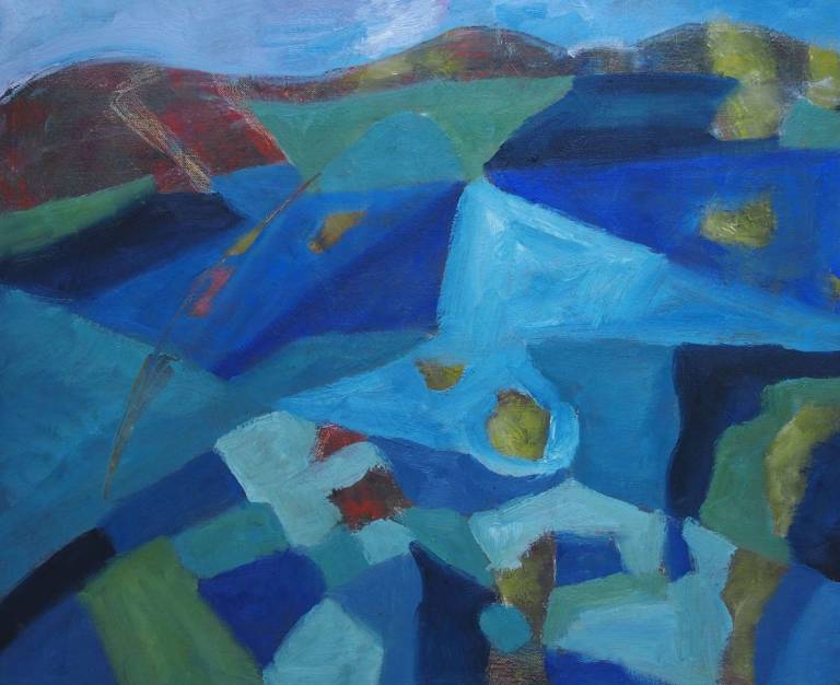 Blue Landscape - Ilfra  Carlick