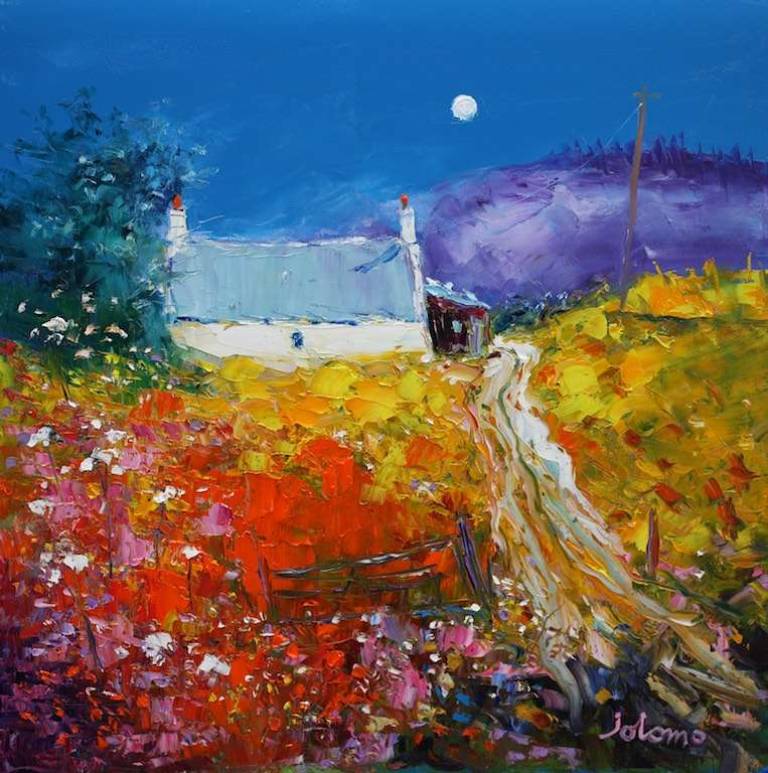 Autumnlight Isle Of Gigha 24x24 - John Lowrie Morrison