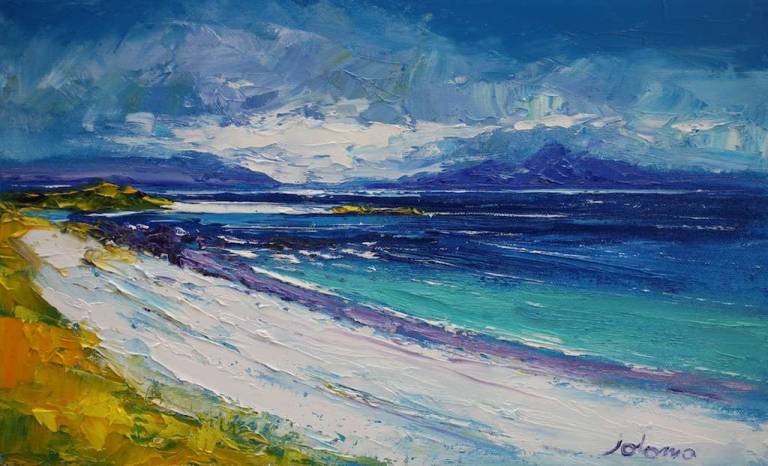 Summerlight Traigh Bhan Isle of Iona 10x16 - John Lowrie Morrison