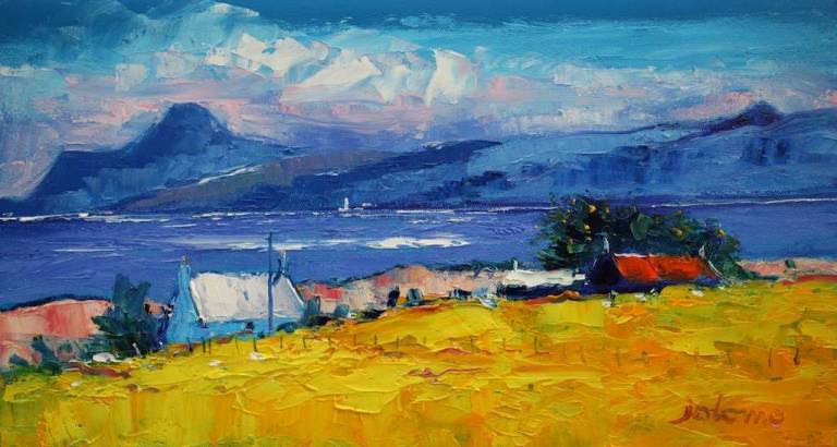 Summerlight Kilchoan looking to Ben Talla 10x18 - John Lowrie Morrison