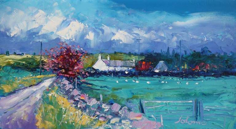 Spring Blossoms in an Angus Glen 10x18 - John Lowrie Morrison