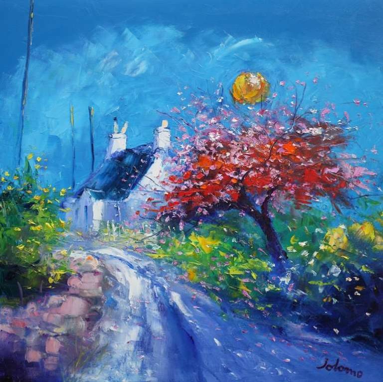 Argyll Blossoms 24x24 - John Lowrie Morrison