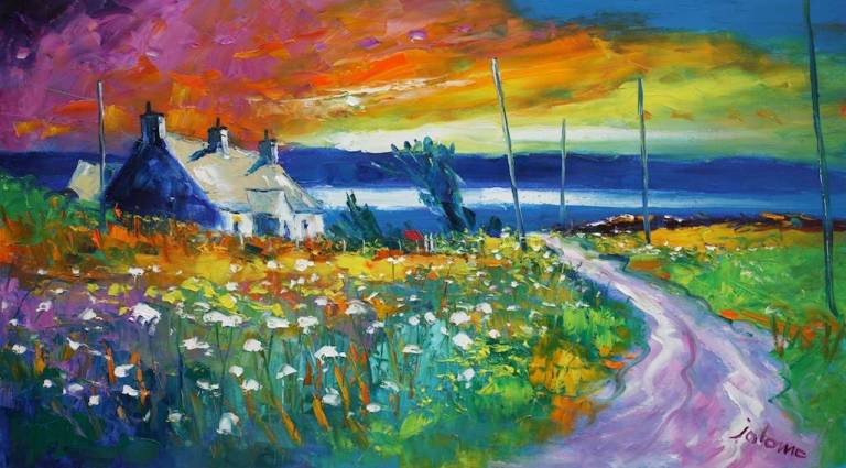 Dawnlight Isle of Gigha 18x32.jpg - John Lowrie Morrison