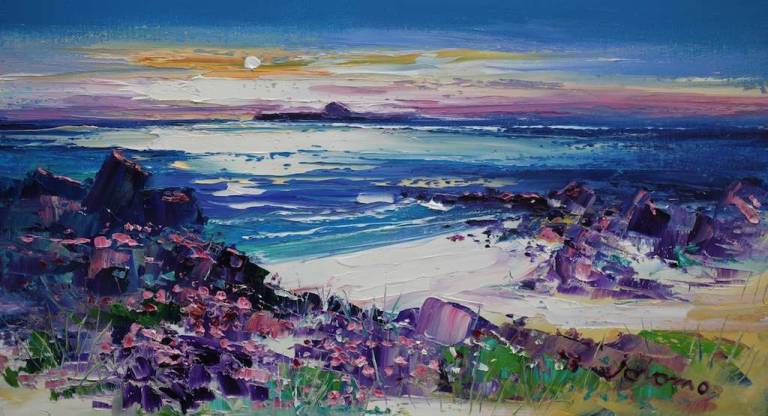 Eveninglight The Dutchman's Cap from Iona 10x18.jpg - John Lowrie Morrison
