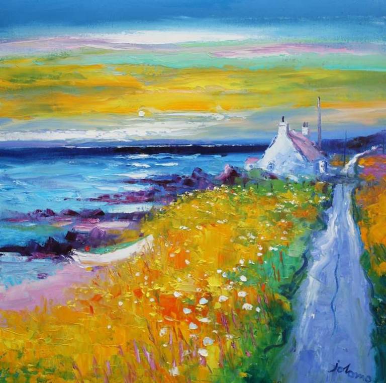 The Long and Winding Road Kintyre 24x24.jpg - John Lowrie Morrison