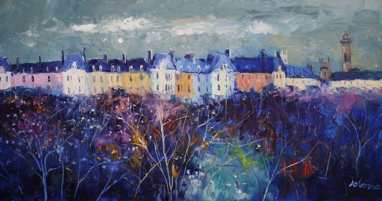 Winterlight Park Terrace Glasgow 16x30 SOLD - John Lowrie Morrison