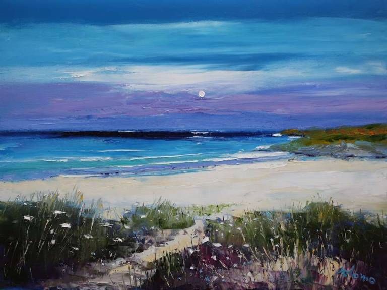Beach Path Eoropie Isle of Lewis 18x24 - John Lowrie Morrison