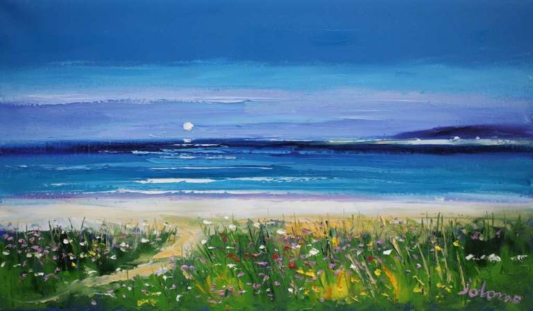 Wild Flowers Isle of Eriskay 14x24 - John Lowrie Morrison