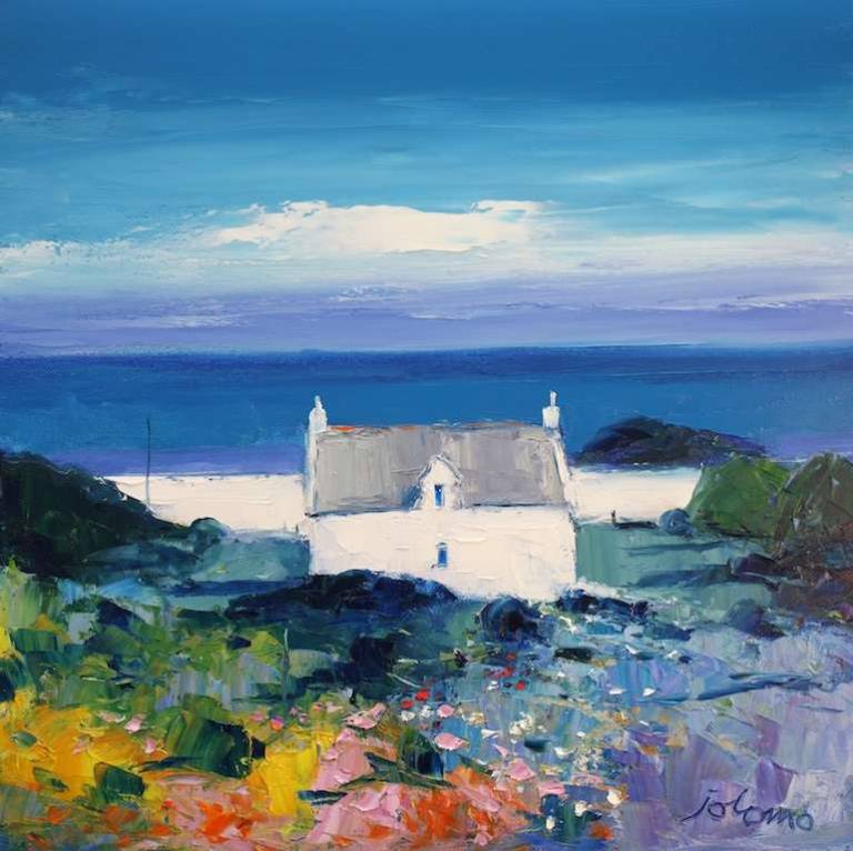 Summerlight Isle of Coll 16x16 - John Lowrie Morrison